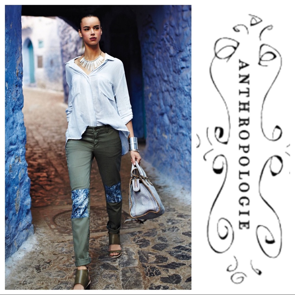 Pilcro Hyphen Patch Chinos